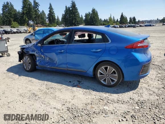 2017 Hyundai Ioniq Limited с VIN KMHC85LC0HU040586, выставлен на аукционе Copart как лот 65606835 с пробегом 106 255 миль миль и Списание • Salvage title. История ставок и продаж доступна на DreamBid. Изображение 2.
