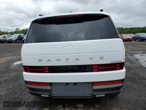 2025 Hyundai Santa Fe Limited with VIN 5NMP3DG15SH031632, listed as a Copart auction lot 63827535 with 1,082 mi miles and Non repairable. Bid and sale history available at DreamBid. Image 6.