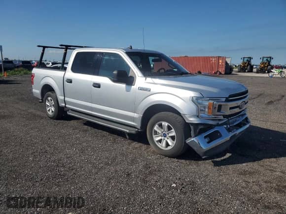 2019 Ford F-150 XL z VIN 1FTEW1C55KFA64312, wystawiony jako Copart lot #85894015 z przebiegiem 104 464 mil mil oraz Szkoda całkowita • Salvage title. Historia ofert i sprzedaży dostępna na DreamBid. Obrazek 4.