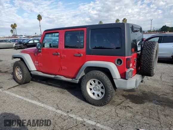 2007 Jeep Wrangler Unlimited X с VIN 1J4GA39107L119226, выставлен на аукционе Copart как лот 81380605 с пробегом 140 123 миль миль и Чистый • Clean title. История ставок и продаж доступна на DreamBid. Изображение 2.