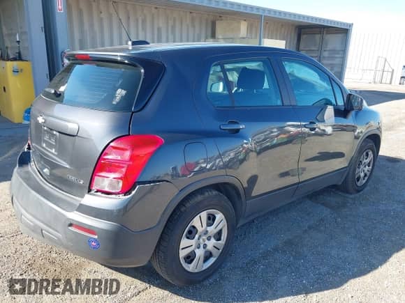 2016 Chevrolet Trax LS with VIN 3GNCJKSB2GL255631, listed as a IAAI auction lot 43331626 with 57,847 mi miles and . Bid and sale history available at DreamBid. Image 4.