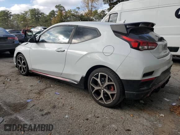 2019 Hyundai Veloster N с VIN KMHT36AH4KU001624, выставлен на аукционе Copart как лот 79300764 с пробегом 23 232 миль миль и Списание • Salvage title. История ставок и продаж доступна на DreamBid. Изображение 2.