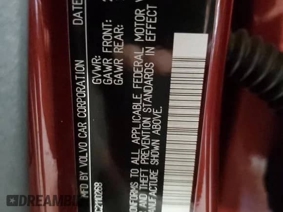 2012 Volvo S60 T5 с VIN YV1622FS4C2110268, выставлен на аукционе Copart как лот 80958025 с пробегом 138 502 миль миль и Списание • Salvage title. История ставок и продаж доступна на DreamBid. Изображение 12.