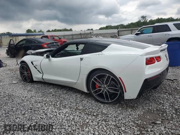 2017 Chevrolet Corvette 2LT с VIN 1G1YD2D77H5100579, выставлен на аукционе Copart как лот 58973455 с пробегом Не указан миль и Списание • Salvage title. История ставок и продаж доступна на DreamBid. Изображение 2.