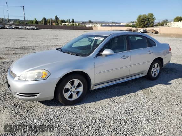 2012 Chevrolet Impala LS Fleet z VIN 2G1WF5E34C1236936, wystawiony jako Copart lot #70764495 z przebiegiem 177 095 mil mil oraz Szkoda całkowita • Salvage title. Historia ofert i sprzedaży dostępna na DreamBid. Obrazek 1.