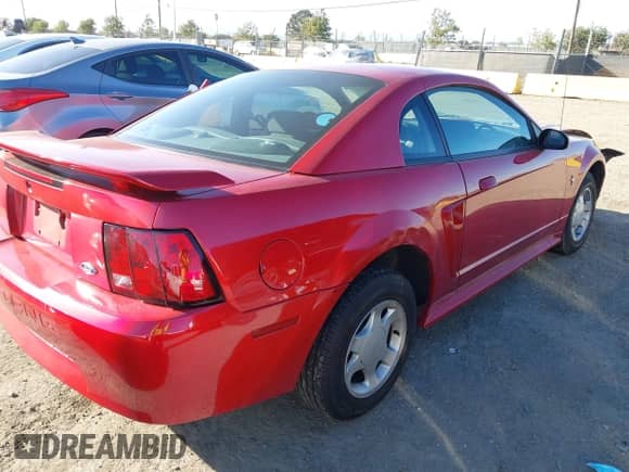 2001 Ford Mustang Standard with VIN 1FAFP40431F229681, listed as a IAAI auction lot 43383248 with 69,808 mi miles and . Bid and sale history available at DreamBid. Image 4.
