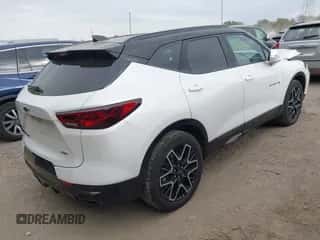 2023 Chevrolet Blazer RS z VIN 3GNKBKRSXPS186918, wystawiony jako IAAI lot #43449917 z przebiegiem 17 172 mil mil oraz . Historia ofert i sprzedaży dostępna na DreamBid. Obrazek 4.