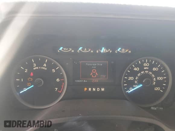 2019 Ford F-150 XL with VIN 1FTEW1E50KKE02879, listed as a Copart auction lot 72003965 with 125,207 mi miles and Salvage title. Bid and sale history available at DreamBid. Image 9.