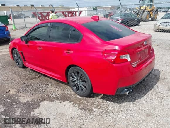 2015 Subaru WRX with VIN JF1VA1A67F9803037, listed as a IAAI auction lot 42537132 with 156,133 mi miles and . Bid and sale history available at DreamBid. Image 3.