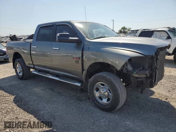 2010 Dodge 2500 SLT with VIN 3D7UT2CL9AG127004, listed as a Copart auction lot 75302034 with 198,565 mi miles and Salvage title. Bid and sale history available at DreamBid. Image 4.