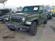 2022 Jeep Wrangler Unlimited Sahara with VIN 1C4HJXEN1NW262627, listed as a IAAI auction lot 42082719 with 22,051 mi miles and . Bid and sale history available at DreamBid. Image 17.