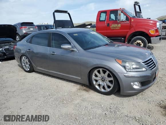 2011 Hyundai Equus Ultimate z VIN KMHGH4JF8BU029061, wystawiony jako Copart lot #53084865 z przebiegiem 96 248 mil mil oraz Szkoda całkowita • Salvage title. Historia ofert i sprzedaży dostępna na DreamBid. Obrazek 4.