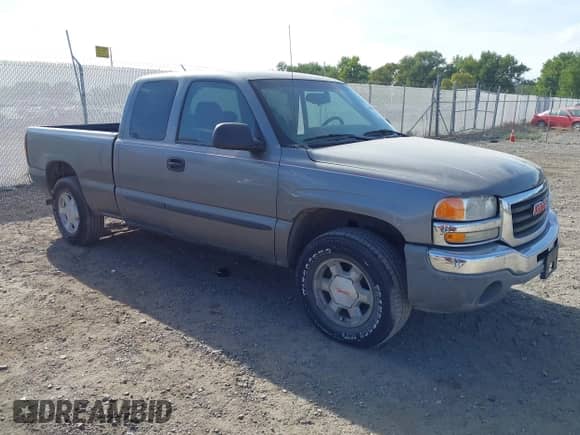 2006 GMC Sierra 1500 SLE with VIN 1GTEK19V16E195512, listed as a IAAI auction lot 43196334 with 230,062 mi miles and . Bid and sale history available at DreamBid. Image 1.