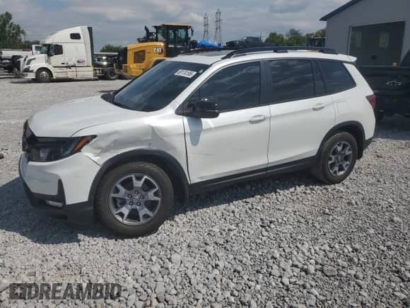 2022 Honda Passport TrailSport с VIN 5FNYF8H63NB000558, выставлен на аукционе Copart как лот 68174195 с пробегом 22 963 миль миль и Списание • Salvage title. История ставок и продаж доступна на DreamBid. Изображение 1.