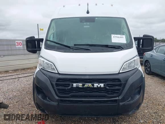 2023 Ram ProMaster Cargo с VIN 3C6LRVDGXPE593947, выставлен на аукционе IAAI как лот 43566441 с пробегом 37 707 миль миль и . История ставок и продаж доступна на DreamBid. Изображение 12.