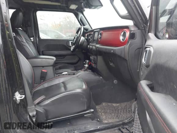 2021 Jeep Wrangler Unlimited Rubicon with VIN 1C4HJXFG8MW759060, listed as a IAAI auction lot 42264273 with 48,393 mi miles and . Bid and sale history available at DreamBid. Image 5.