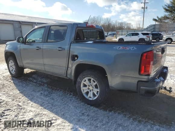 2022 Chevrolet Colorado 4WD LT с VIN 1GCGTCEN8N1287584, выставлен на аукционе Copart как лот 88290085 с пробегом 25 483 миль миль и Списание • Salvage title. История ставок и продаж доступна на DreamBid. Изображение 2.