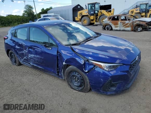 2024 Subaru Impreza z VIN JF1GUABC7R8323353, wystawiony jako Copart lot #71548395 z przebiegiem 21 705 mil mil oraz Szkoda całkowita • Salvage title. Historia ofert i sprzedaży dostępna na DreamBid. Obrazek 4.