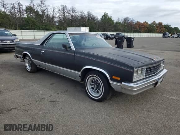 1987 Chevrolet El Camino с VIN 3GCCW80Z5HS911597, выставлен на аукционе Copart как лот 80271965 с пробегом 49 102 миль миль и Чистый • Clean title. История ставок и продаж доступна на DreamBid. Изображение 4.