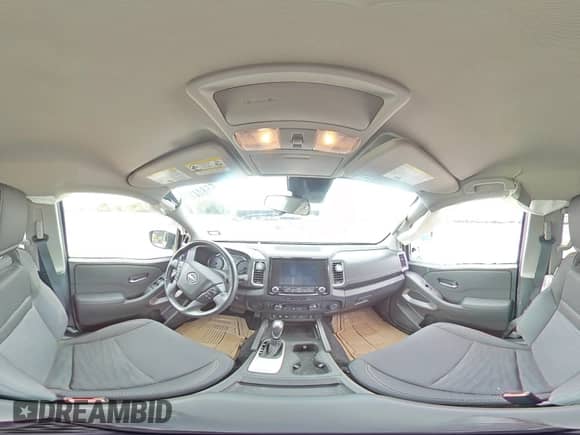 2024 Nissan Frontier SV with VIN 1N6ED1EJ4RN652165, listed as a Copart auction lot 55844165 with 21,506 mi miles and Salvage title. Bid and sale history available at DreamBid. Image 14.