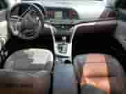 2017 Hyundai Elantra Limited with VIN KMHD84LF3HU280224, listed as a Copart auction lot 82298485 with 109,088 mi miles and Salvage title. Bid and sale history available at DreamBid. Image 8.