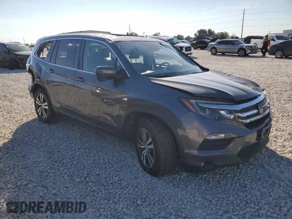 2018 Honda Pilot EX-L with VIN 5FNYF5H6XJB008231, listed as a Copart auction lot 70389974 with Not provided miles and Salvage title. Bid and sale history available at DreamBid. Image 4.