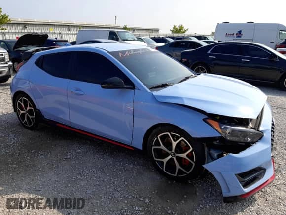 2019 Hyundai Veloster N z VIN KMHT36AHXKU001028, wystawiony jako Copart lot #61412253 z przebiegiem 41 489 mil mil oraz . Historia ofert i sprzedaży dostępna na DreamBid. Obrazek 4.