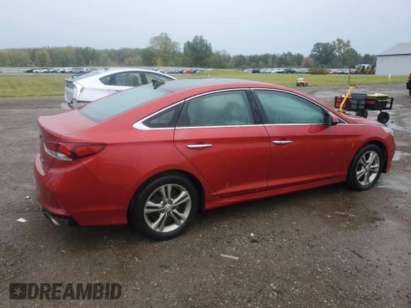2019 Hyundai Sonata SEL with VIN 5NPE34AF7KH791396, listed as a Copart auction lot 81540315 with 108,759 mi miles and Salvage title. Bid and sale history available at DreamBid. Image 3.