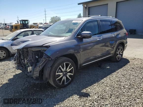 2021 Honda Pilot Touring 7-Passenger z VIN 5FNYF6H6XMB081755, wystawiony jako Copart lot #67639355 z przebiegiem 52 127 mil mil oraz Szkoda całkowita • Salvage title. Historia ofert i sprzedaży dostępna na DreamBid. Obrazek 1.