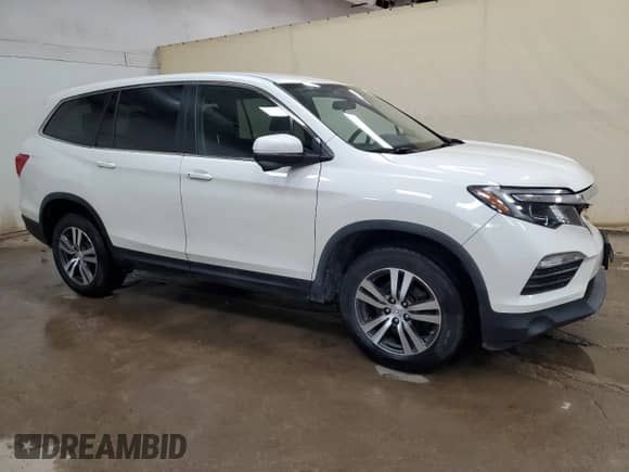 2018 Honda Pilot EX with VIN 5FNYF6H36JB070382, listed as a Copart auction lot 68932775 with 74,246 mi miles and Clean title. Bid and sale history available at DreamBid. Image 4.