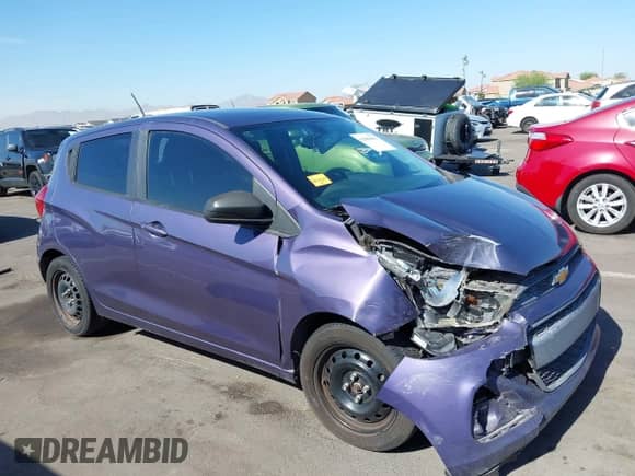 2016 Chevrolet Spark LS with VIN KL8CB6SA8GC554923, listed as a IAAI auction lot 42886063 with 141,407 mi miles and . Bid and sale history available at DreamBid. Image 6.