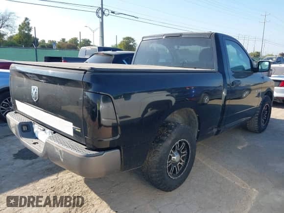 2010 Dodge 1500 ST with VIN 3D7JB1EP3AG163397, listed as a IAAI auction lot 43356998 with 155,234 mi miles and . Bid and sale history available at DreamBid. Image 4.
