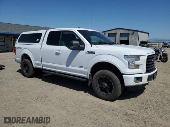2016 Ford F-150 XLT with VIN 1FTFX1EG4GKF49765, listed as a Copart auction lot 54709385 with 126,054 mi miles and Salvage title. Bid and sale history available at DreamBid. Image 4.