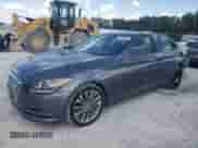 2015 Hyundai Genesis 3.8L z VIN KMHGN4JE0FU079751, wystawiony jako Copart lot #70603504 z przebiegiem 77 746 mil mil oraz Szkoda całkowita • Salvage title. Historia ofert i sprzedaży dostępna na DreamBid. Obrazek 1.