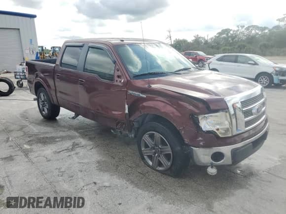 2010 Ford F-150 XL with VIN 1FTFW1CV3AFA56793, listed as a Copart auction lot 84546025 with 166,750 mi miles and Salvage title. Bid and sale history available at DreamBid. Image 4.