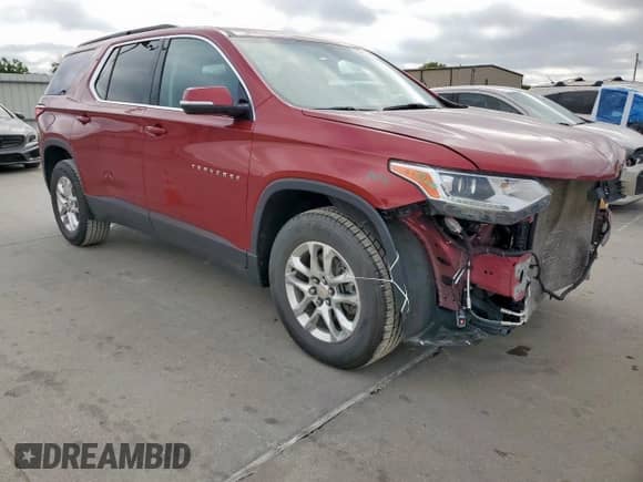 2020 Chevrolet Traverse LT Cloth с VIN 1GNERGKW4LJ313788, выставлен на аукционе Copart как лот 81479435 с пробегом 92 594 миль миль и Списание • Salvage title. История ставок и продаж доступна на DreamBid. Изображение 4.