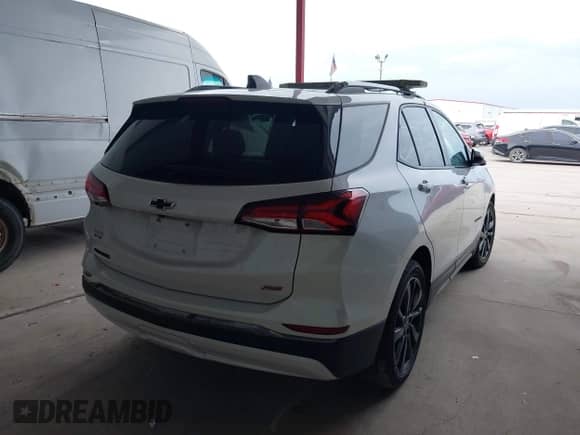 2023 Chevrolet Equinox RS with VIN 3GNAXMEG3PL232948, listed as a IAAI auction lot 42634248 with 45,426 mi miles and . Bid and sale history available at DreamBid. Image 4.