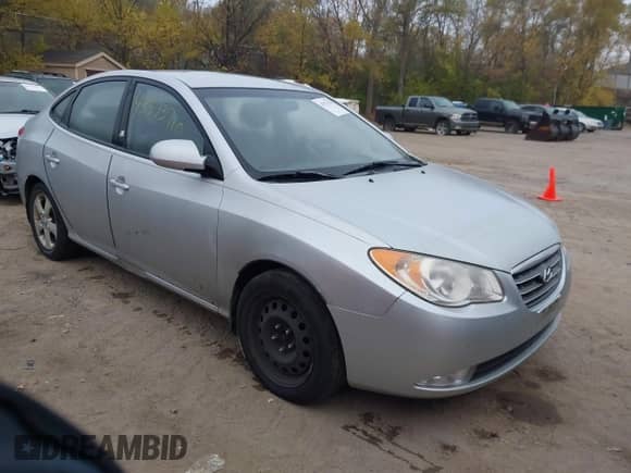 2007 Hyundai Elantra GLS with VIN KMHDU46D37U183206, listed as a IAAI auction lot 43573710 with 225,915 mi miles and . Bid and sale history available at DreamBid. Image 1.