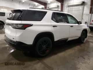 2019 Chevrolet Traverse Premier с VIN 1GNEVKKW6KJ222650, выставлен на аукционе Copart как лот 84892654 с пробегом 62 954 миль миль и Списание • Salvage title. История ставок и продаж доступна на DreamBid. Изображение 3.