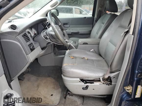 2005 Dodge Durango SLT with VIN 1D4HD48D35F513787, listed as a Copart auction lot 65563335 with 276,897 mi miles and Salvage title. Bid and sale history available at DreamBid. Image 7.