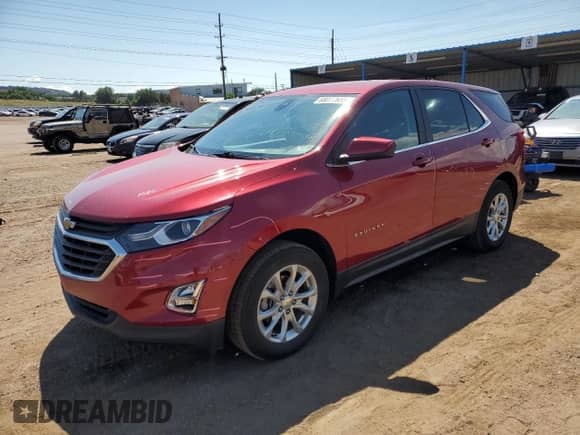 2021 Chevrolet Equinox LT с VIN 2GNAXUEVXM6153761, выставлен на аукционе Copart как лот 68077655 с пробегом 91 505 миль миль и Списание • Salvage title. История ставок и продаж доступна на DreamBid. Изображение 1.