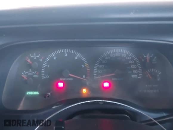 2000 Dodge Dakota with VIN 1B7GL22X6YS526029, listed as a IAAI auction lot 43597002 with 208,306 mi miles and . Bid and sale history available at DreamBid. Image 7.