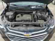 2018 Chevrolet Equinox Premier with VIN 3GNAXVEV5JS622287, listed as a Copart auction lot 80082095 with 98,489 mi miles and Salvage title. Bid and sale history available at DreamBid. Image 12.