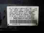 2000 Honda Accord LX z VIN 1HGCG6654YA026025, wystawiony jako Copart lot #68183125 z przebiegiem 192 485 mil mil oraz Czysty tytuł • Clean title. Historia ofert i sprzedaży dostępna na DreamBid. Obrazek 12.