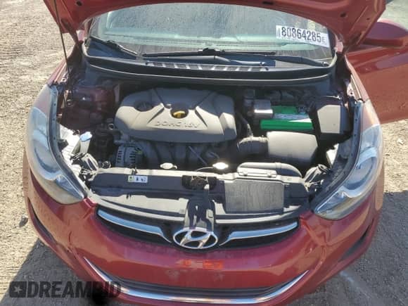 2013 Hyundai Elantra Limited с VIN 5NPDH4AE3DH231219, выставлен на аукционе Copart как лот 80864285 с пробегом 85 133 миль миль и Списание • Salvage title. История ставок и продаж доступна на DreamBid. Изображение 11.