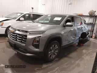 2025 Chevrolet Equinox AWD LT с VIN 3GNAXPEG4SL110867, выставлен на аукционе IAAI как лот 41889436 с пробегом 1 632 миль миль и . История ставок и продаж доступна на DreamBid. Изображение 2.