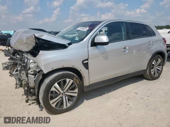 2024 Mitsubishi Outlander S с VIN JA4ARUAU2RU020611, выставлен на аукционе Copart как лот 81485635 с пробегом 20 669 миль миль и Списание • Salvage title. История ставок и продаж доступна на DreamBid. Изображение 1.