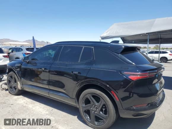 2024 Chevrolet Equinox EV RS z VIN 3GN7DNRP8RS206163, wystawiony jako Copart lot #56244655 z przebiegiem 8 594 mil mil oraz Szkoda całkowita • Salvage title. Historia ofert i sprzedaży dostępna na DreamBid. Obrazek 2.