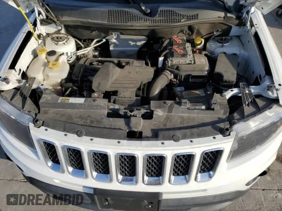2017 Jeep Compass Sport with VIN 1C4NJCBA7HD146278, listed as a Copart auction lot 44785065 with 104,816 mi miles and Salvage title. Bid and sale history available at DreamBid. Image 12.