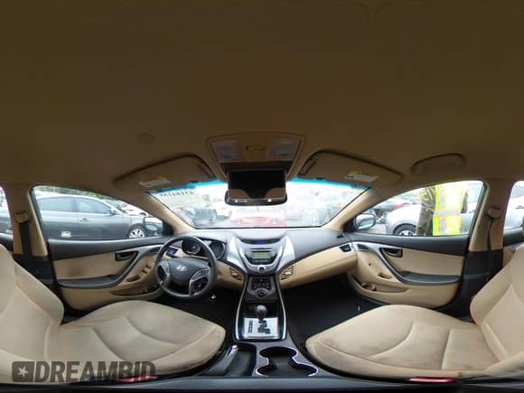 2013 Hyundai Elantra GLS z VIN 5NPDH4AE9DH179160, wystawiony jako IAAI lot #43184155 z przebiegiem 38 866 mil mil oraz . Historia ofert i sprzedaży dostępna na DreamBid. Obrazek 17.